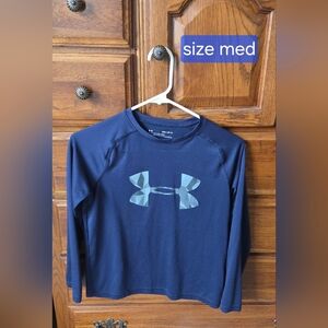 Under Armour Navy Long Sleeve Tee